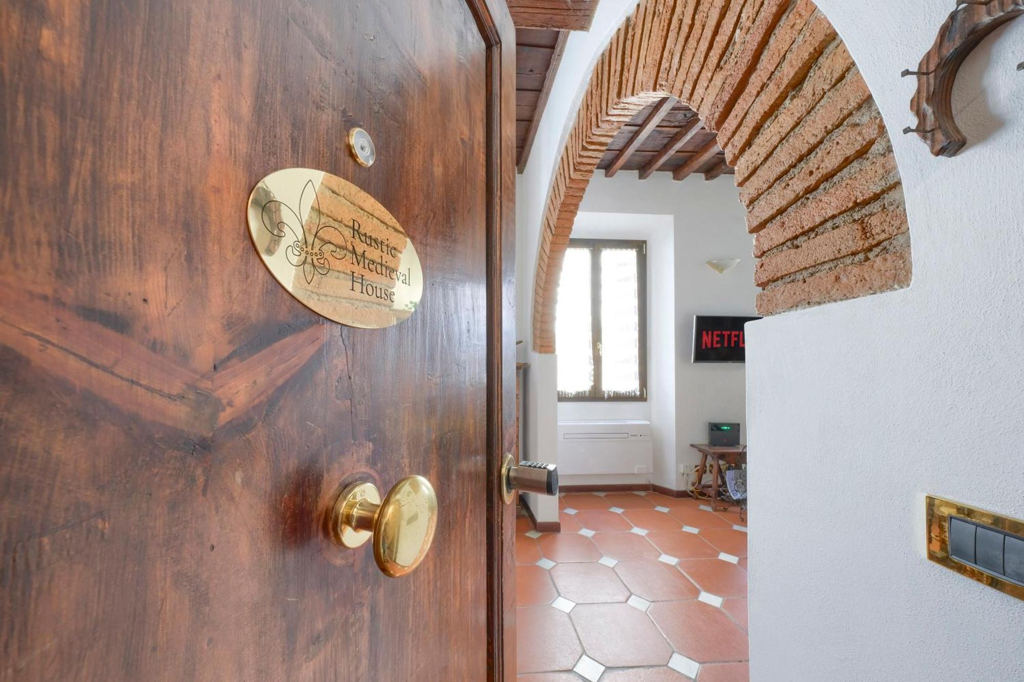 Rustic Medieval House-Dimora Medievale Fiorentina Florenz Exterior foto